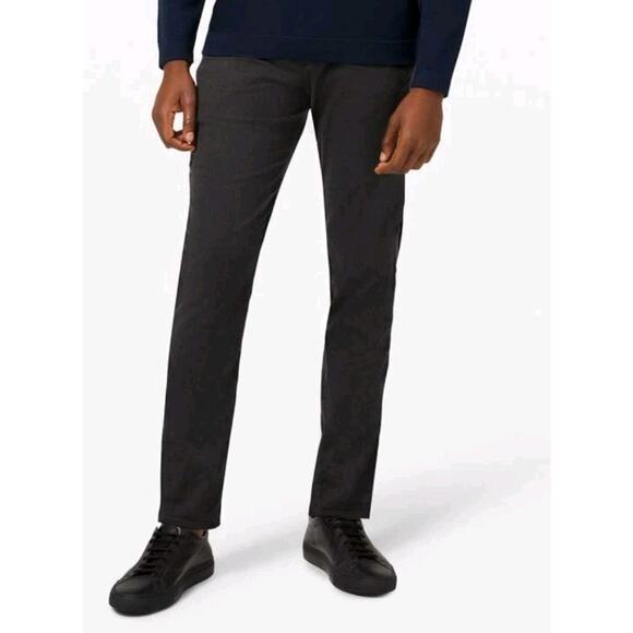 Lululemon Mens Commission Pants Warpstreme 32x30 Dark Gray ABC Stretch - Picture 1 of 13